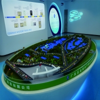 五龙岗水产基地模型