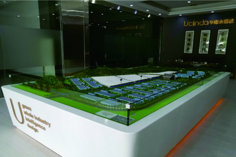 融合科技与生态：产业园沙盘优化的全景探索